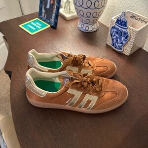 Brown and Cream back 70 Sneakers